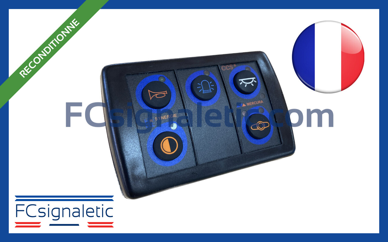 Boitier 6 touches 00 reconditionné STANDBY MERCURA 06982-51
