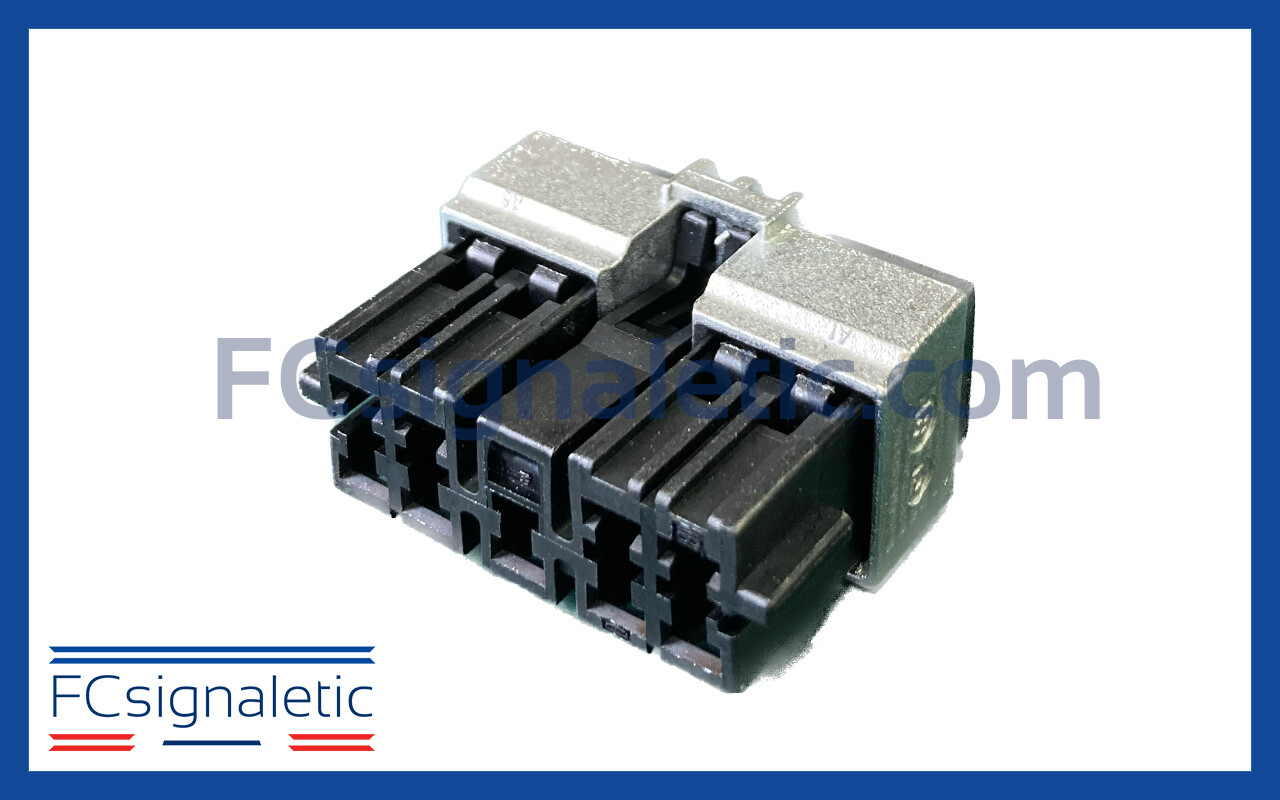 Connecteur MIC 9 voies noir pour bloc de puissance STANDBY MERCURA