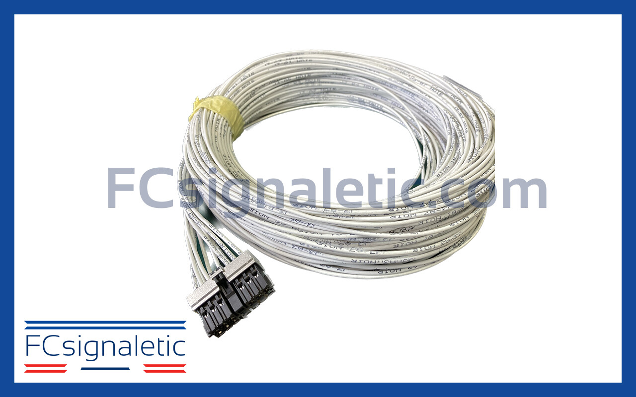 Faisceau connecteur MIC 13 voies noir 07067-01