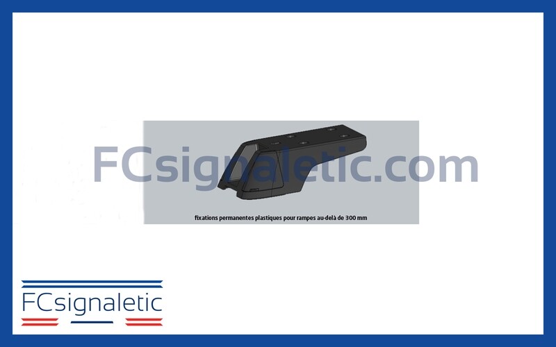 Fixations plastiques pour Rampe ORTUS LB200 STANDBY MERCURA 506-584-00-0-20