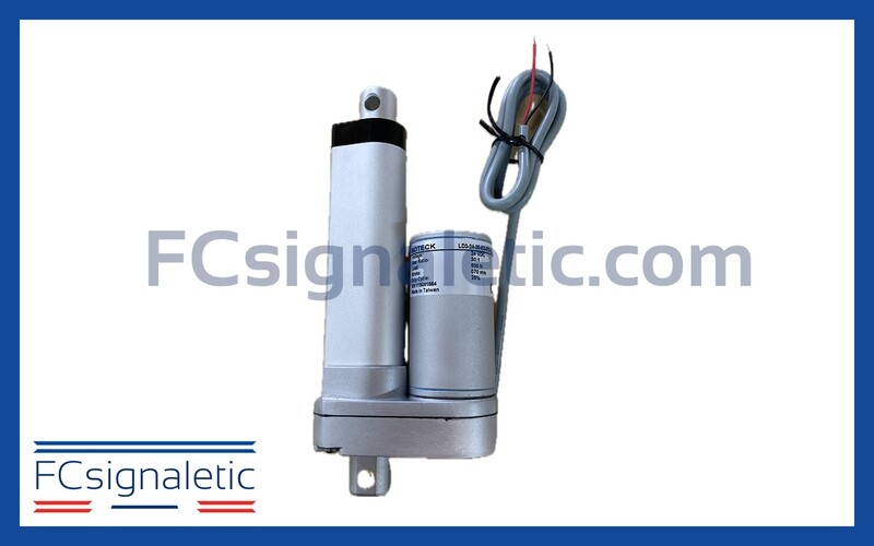 Vérin 24V MOTECK LD3-24-30-K3-070-C11-65