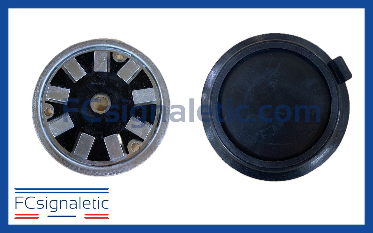 Ensemble support magnétique 9 aimants pour gyroled STANDBY MERCURA 24106-00