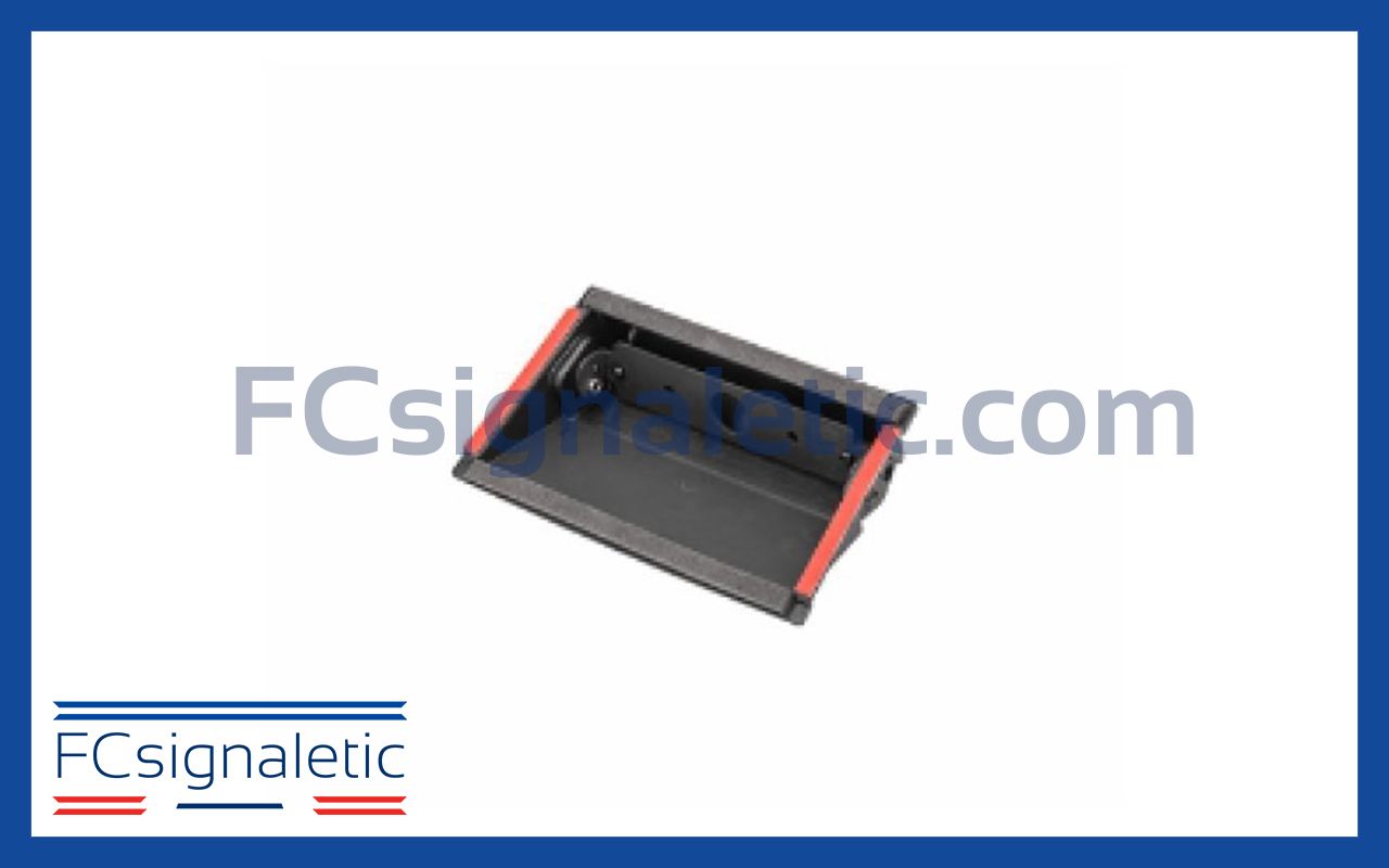 Fixation pare-brise grand modèle feux L52 pour VL STANDBY MERCURA