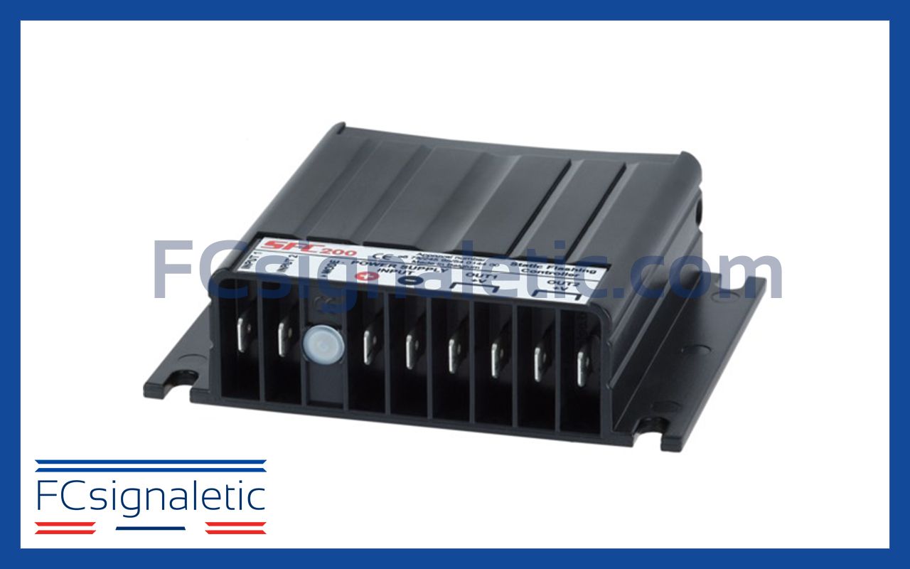 Centrale clignotante autonome et variateur de lumière SFC200 IDEATEC