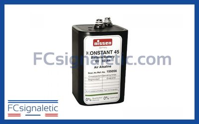 Pile Konstant  45 pour feu de balisage NISSEN