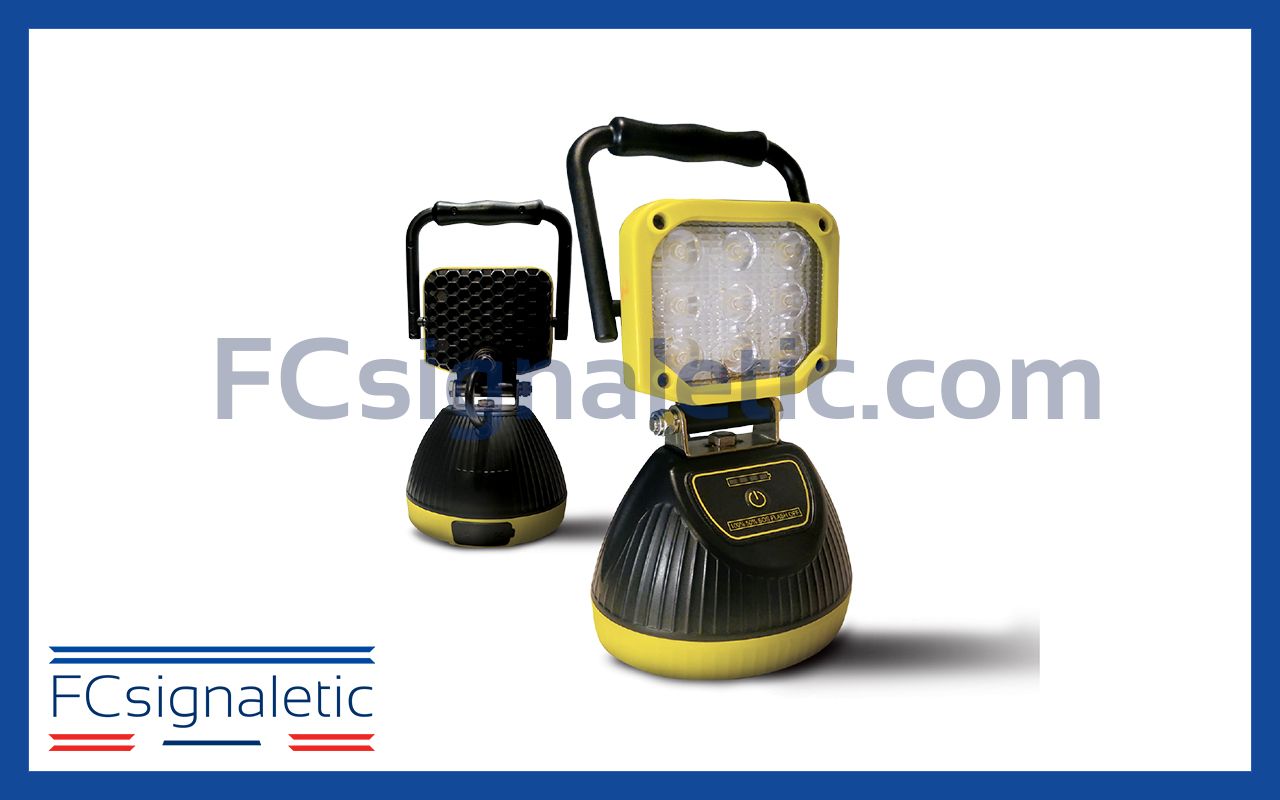 Projecteur LED magnétique de travail autonome SYDNEY 27W LEDWORK LWK0033