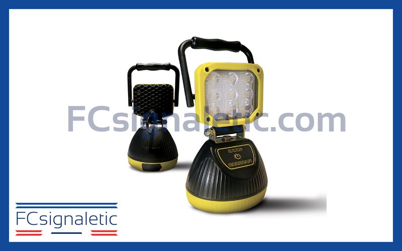 Projecteur LED magnétique de travail autonome SYDNEY 27W LEDWORK