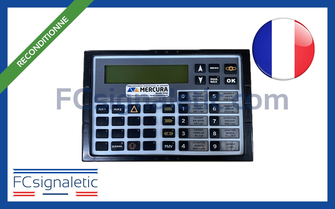 Boitier 36 touches CCS reconditionné STANDBY MERCURA 12037-50
