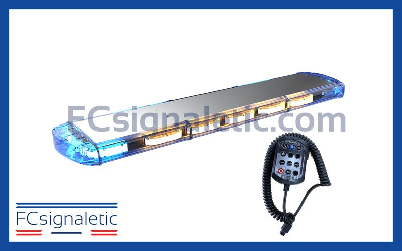 Rampe VEGA FX Défilement bleu 1200 mm avec boitier Handy STANDBY MERCURA 29260-05