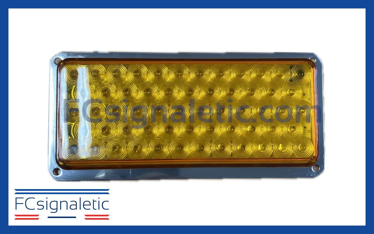 Feux de pénétration LED orange STANDBY MERCURA (Lot de 2)