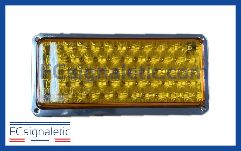 Feux de pénétration LED orange STANDBY MERCURA (Lot de 2)
