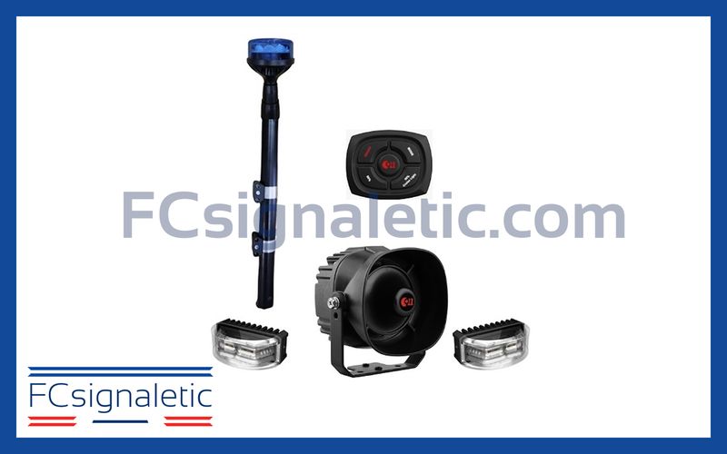 Kit Pack Moto Police / Police Municipale 911 SIGNAL