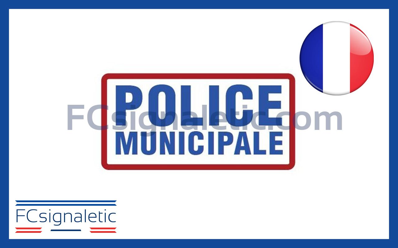 Sérigraphie capot Police Municipale pour véhicule léger ou petit utilitaire