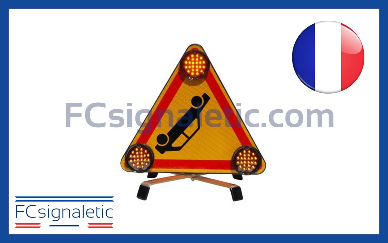 Triangle Triflash AK31 autonome 500 mm 1 face classe 2