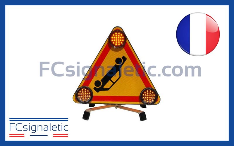 Triangle Triflash AK31 autonome 500 mm 1 face classe 2