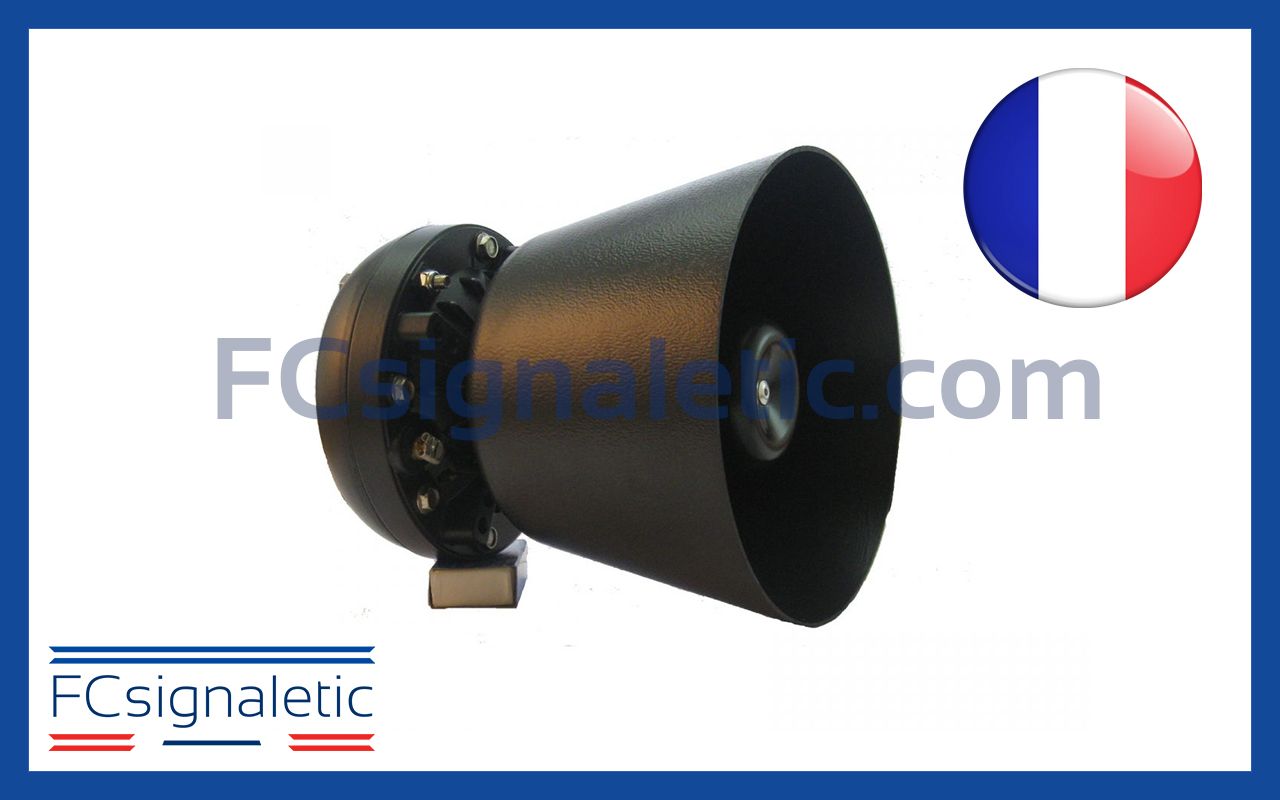 Haut Parleur plat 150W 8 ohms pavillon rond STANDBY MERCURA 17481-00