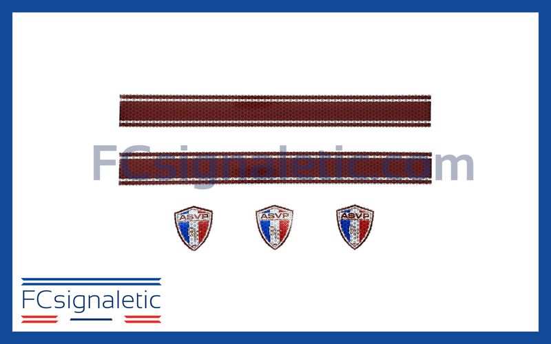 Kit sérigraphie ASVP pour Vélos (Ville, VTC, VTT)