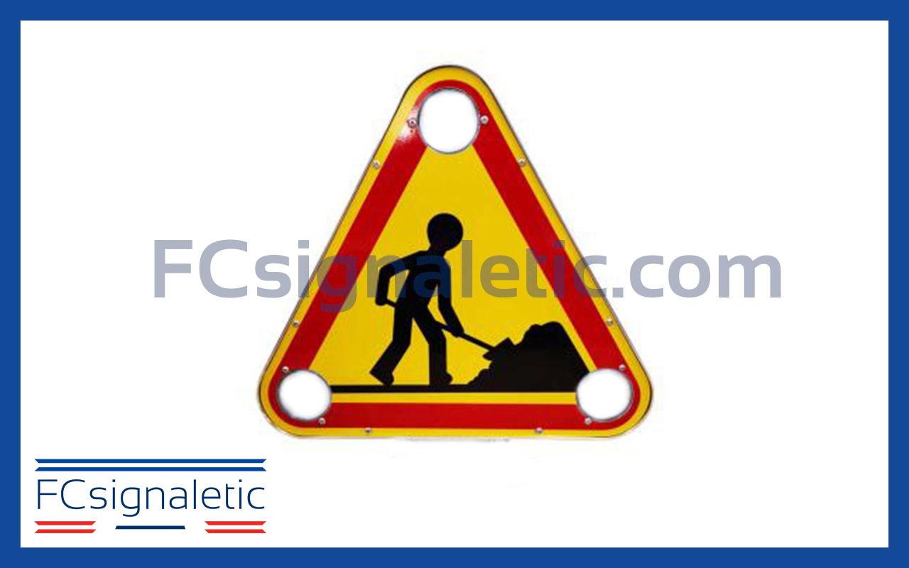 Face alu AK5 classe 1 pour triangle triflash 500