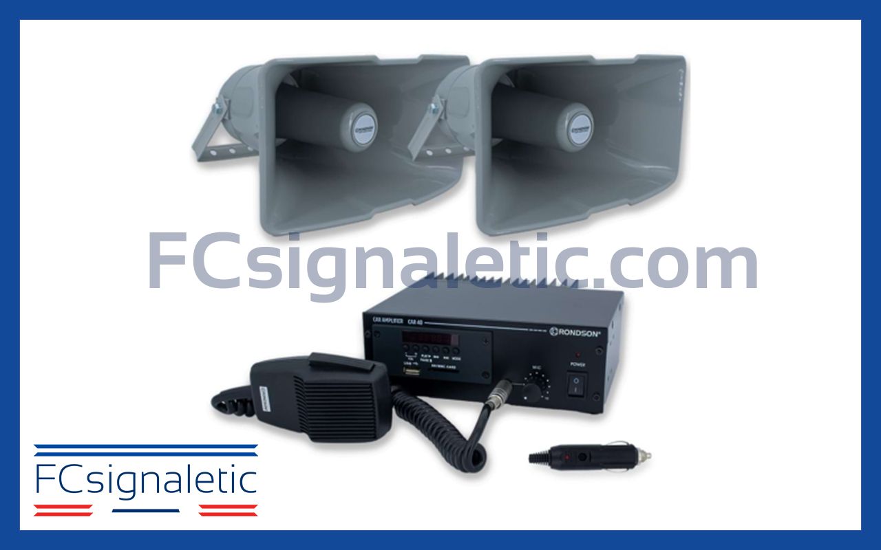Pack sonorisation de véhicule RONDSON PACK 40