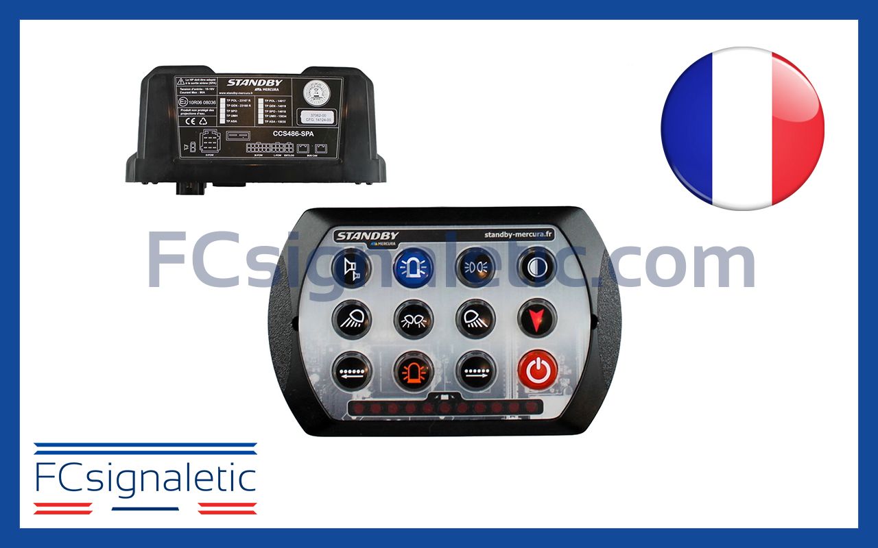 Kit Pack CS AZUR Prioritaire France pour HP 30W STANDBY MERCURA 37061-00