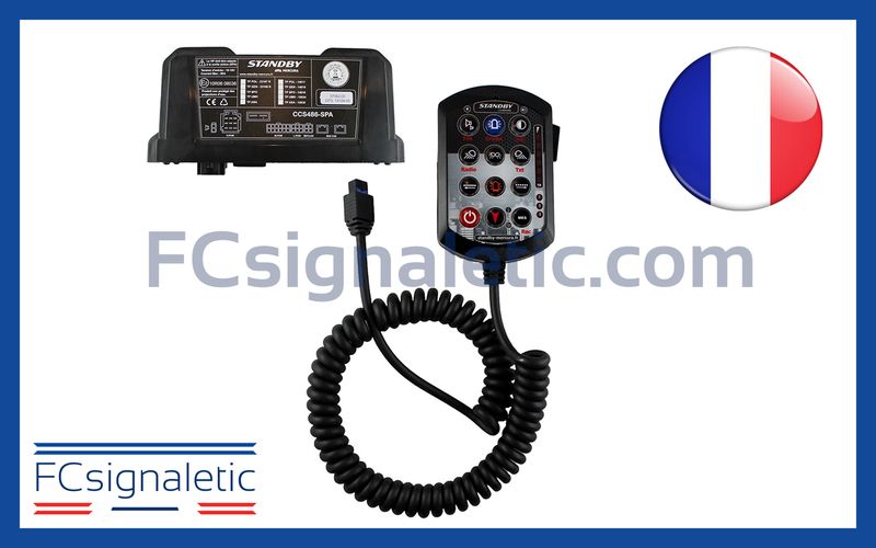 Kit Pack CS AZUR Prioritaire France avec Public Adress pour HP 30W STANDBY MERCURA 37063-00