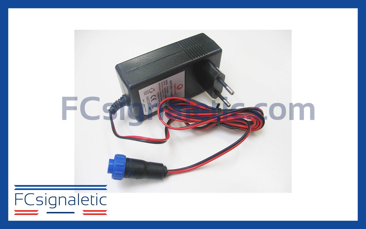 Chargeur 220V pour Projoled et Gyroled autonome STANDBY MERCURA 23709-04