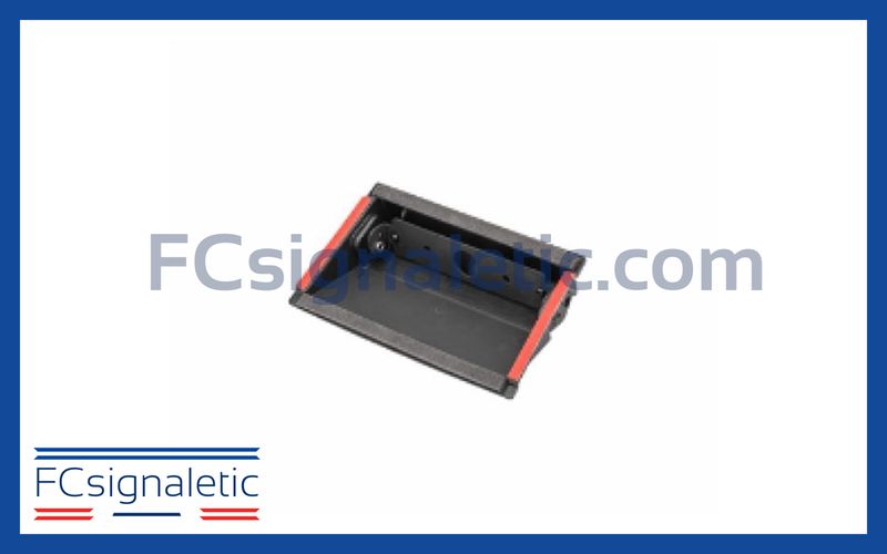 Fixation pare-brise grand modèle feux L52 pour VL STANDBY MERCURA 30827-00