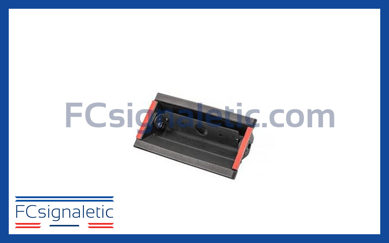 Fixation pare-brise petit modèle feux L52 pour VU STANDBY MERCURA 30828-00