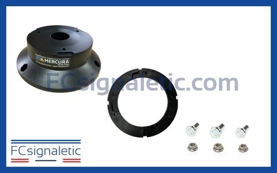 Kit embase ISO pour Gyroled (adaptateur + joint + visserie) 22660-00