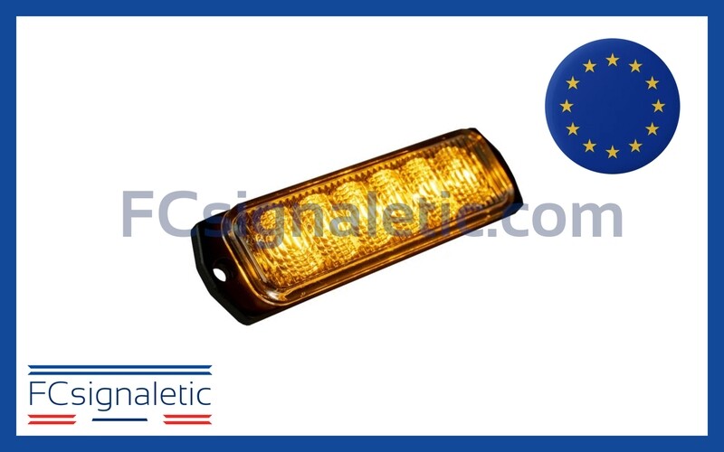 Feu de pénétration 6 LED orange LEDSON 5100563
