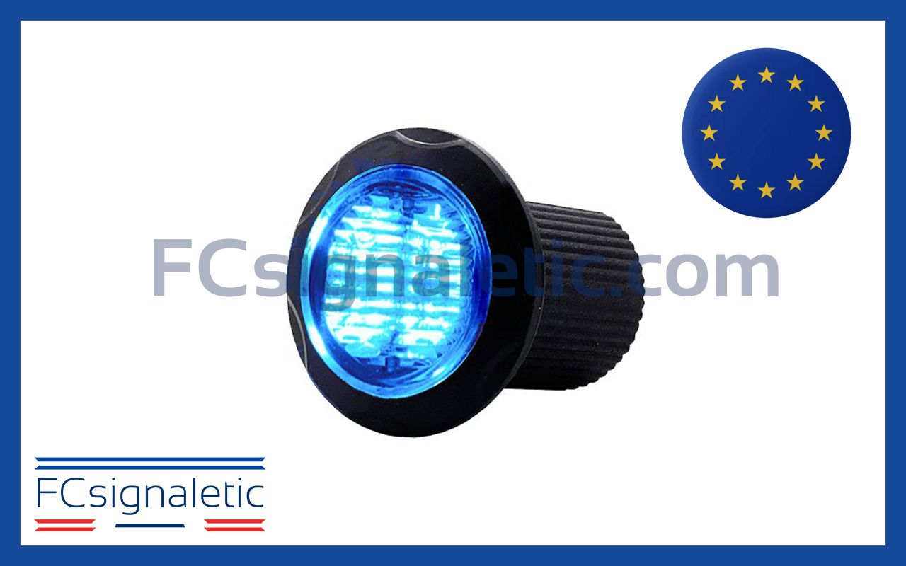 Feu LED bleu compact LEDSON 5002314 Feu LED bleu compact LEDSON 5002314