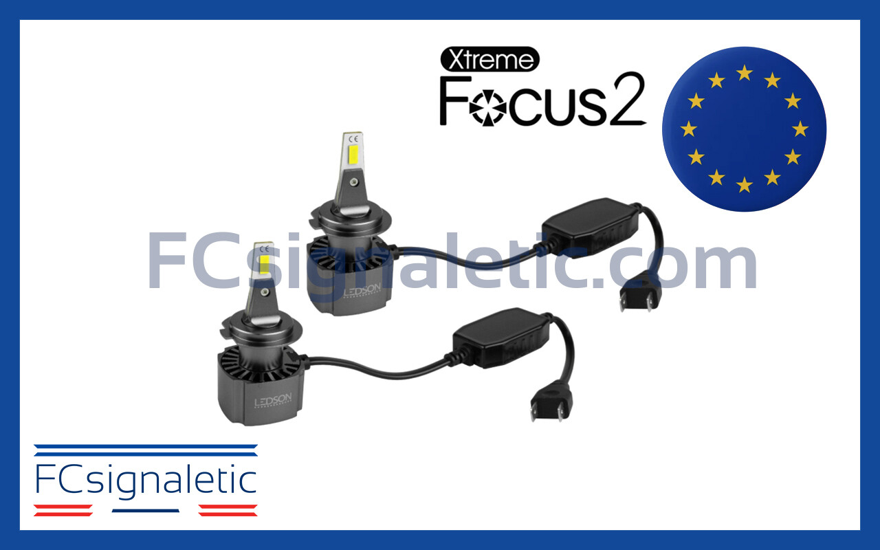Ampoules de phare Xtreme Focus 2 (H7) LEDSON 317729 Ampoules de phare Xtreme Focus 2 (H7) LEDSON 317729