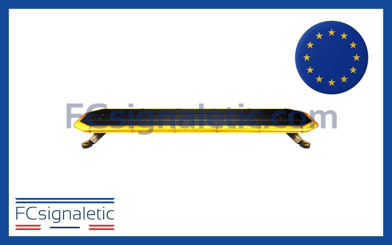 Rampe Optoguard Protector orange 928mm avec support universels LEDSON 51423093 Rampe Optoguard Protector orange 928mm avec support universels LEDSON 51423093