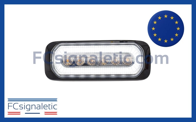 Feu de pénétration orange avec feu de position blanc LEDSON 5002631