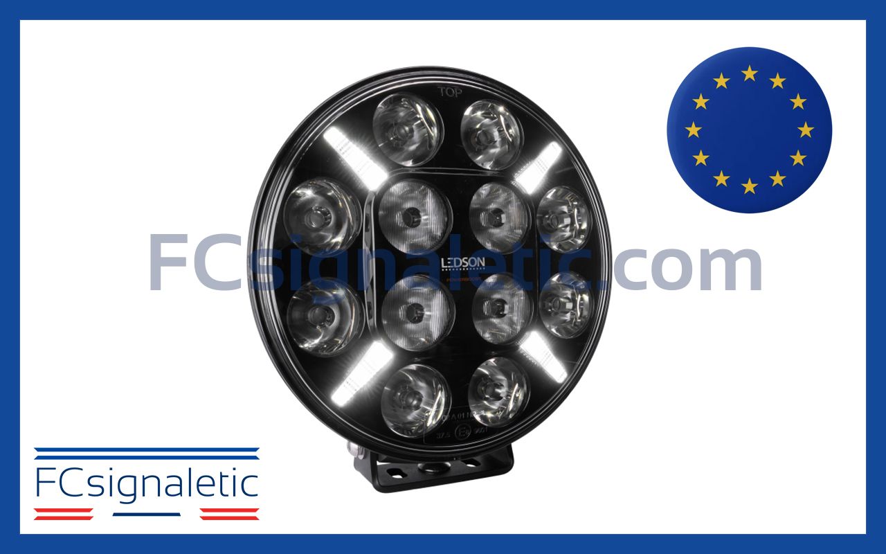 Feu LED longue portée Pollux9+ Gen3 faisceau ponctuel 120W LEDSON 33491237