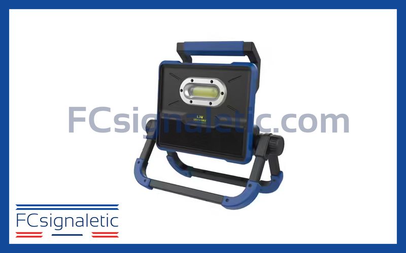 Projecteur de travail LED sans fil OSLO avec enceinte Bluetooth LEDWORK LWK0118