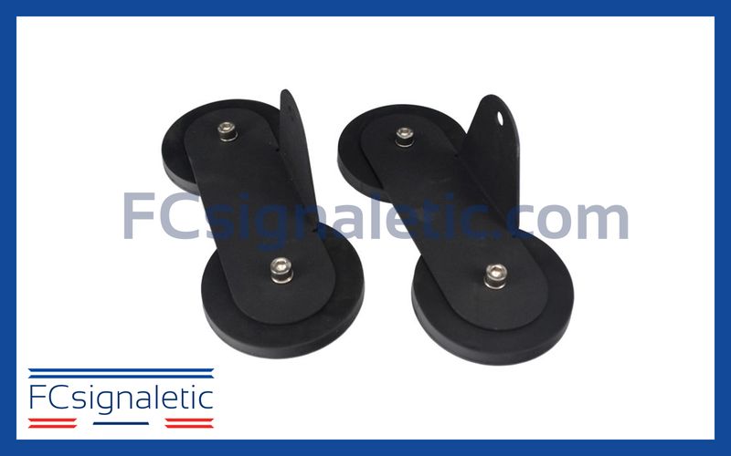 Supports magnétiques pour barre LED grand (grand modèle) 3346014