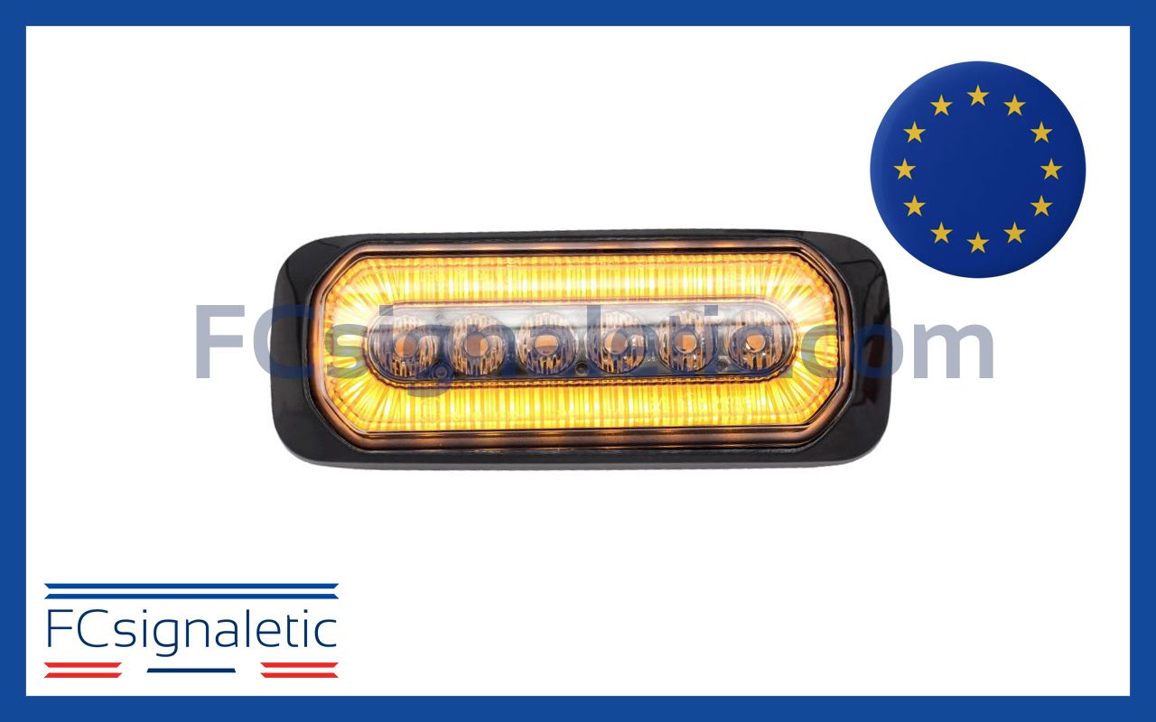 Feu de pénétration orange avec feu de position orange LEDSON 5002633