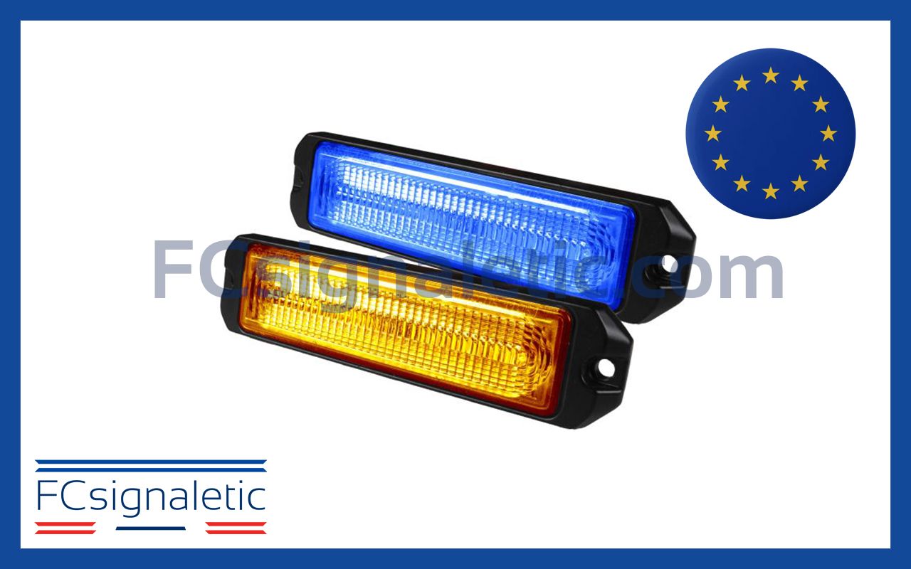 Feu de pénétration 12 LED Astro6+ bicolore orange bleu LEDSON 51005743 Feu de pénétration 12 LED Astro6+ bicolore orange bleu LEDSON 51005743