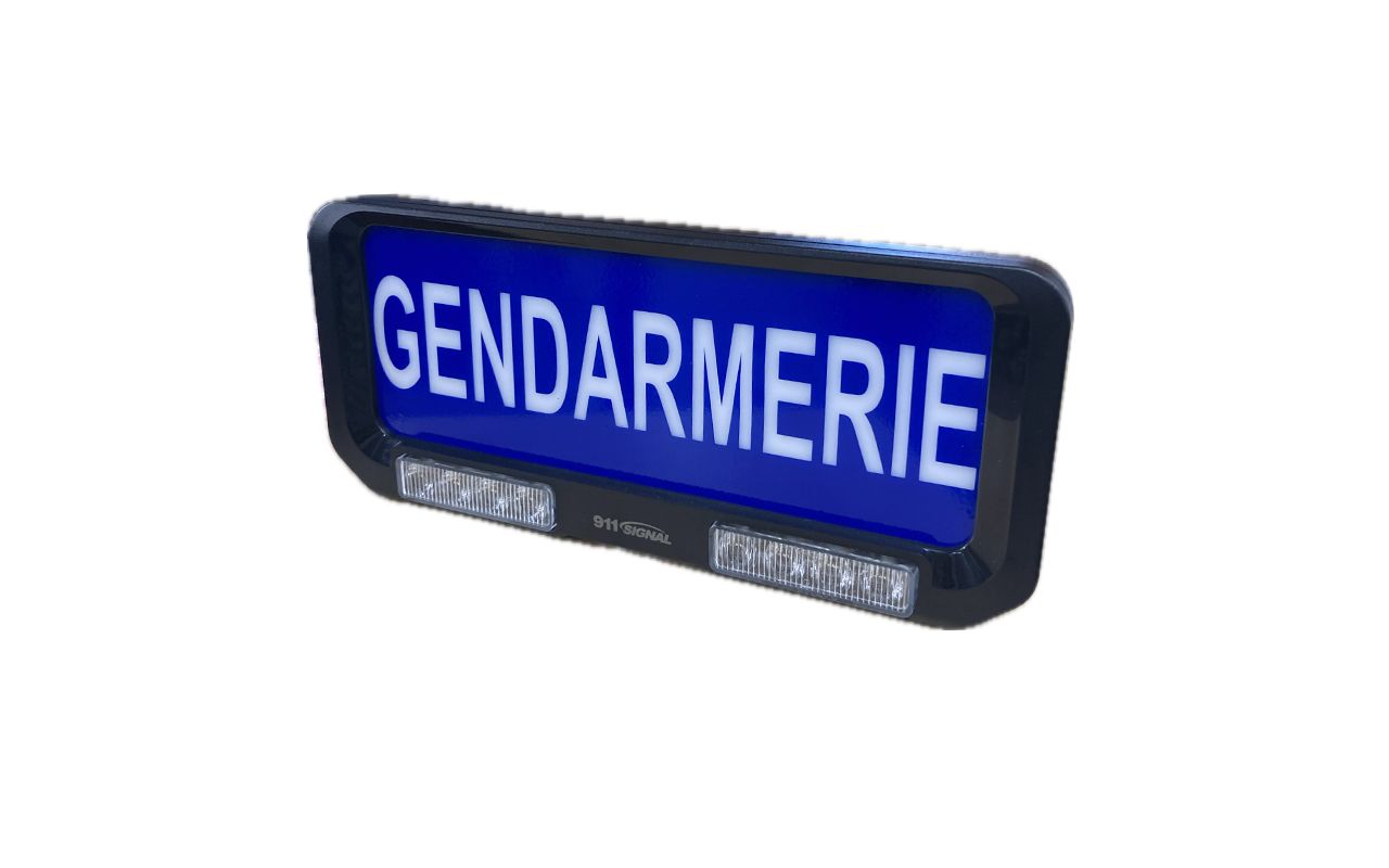Panneau pare-soleil avec feux flash bleu (GENDARMERIE) Visormate 911 SIGNAL 051901B-GEND Panneau pare-soleil avec feux flash bleu (GENDARMERIE) Visormate 911 SIGNAL 051901B-GEND