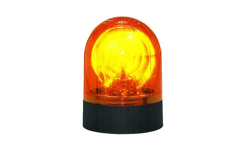 Gyrophare halogène MICROROT B 12V orange embase plate classe 1 rotatif SIRENA 72307 Gyrophare halogène MICROROT B 12V orange embase plate classe 1 rotatif SIRENA 72307