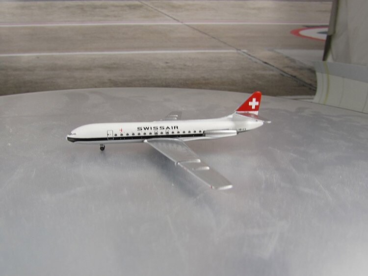 1/400 Swissair SE-210 Caravelle Reg HB-ICX