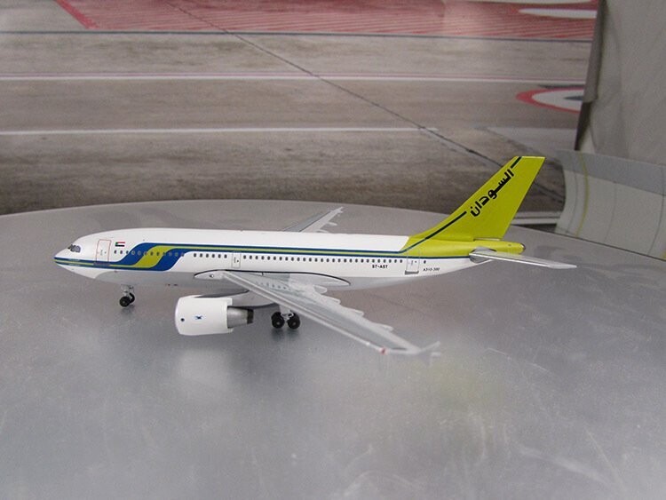 1/400 Sudan Airways A310 Reg ST-AST