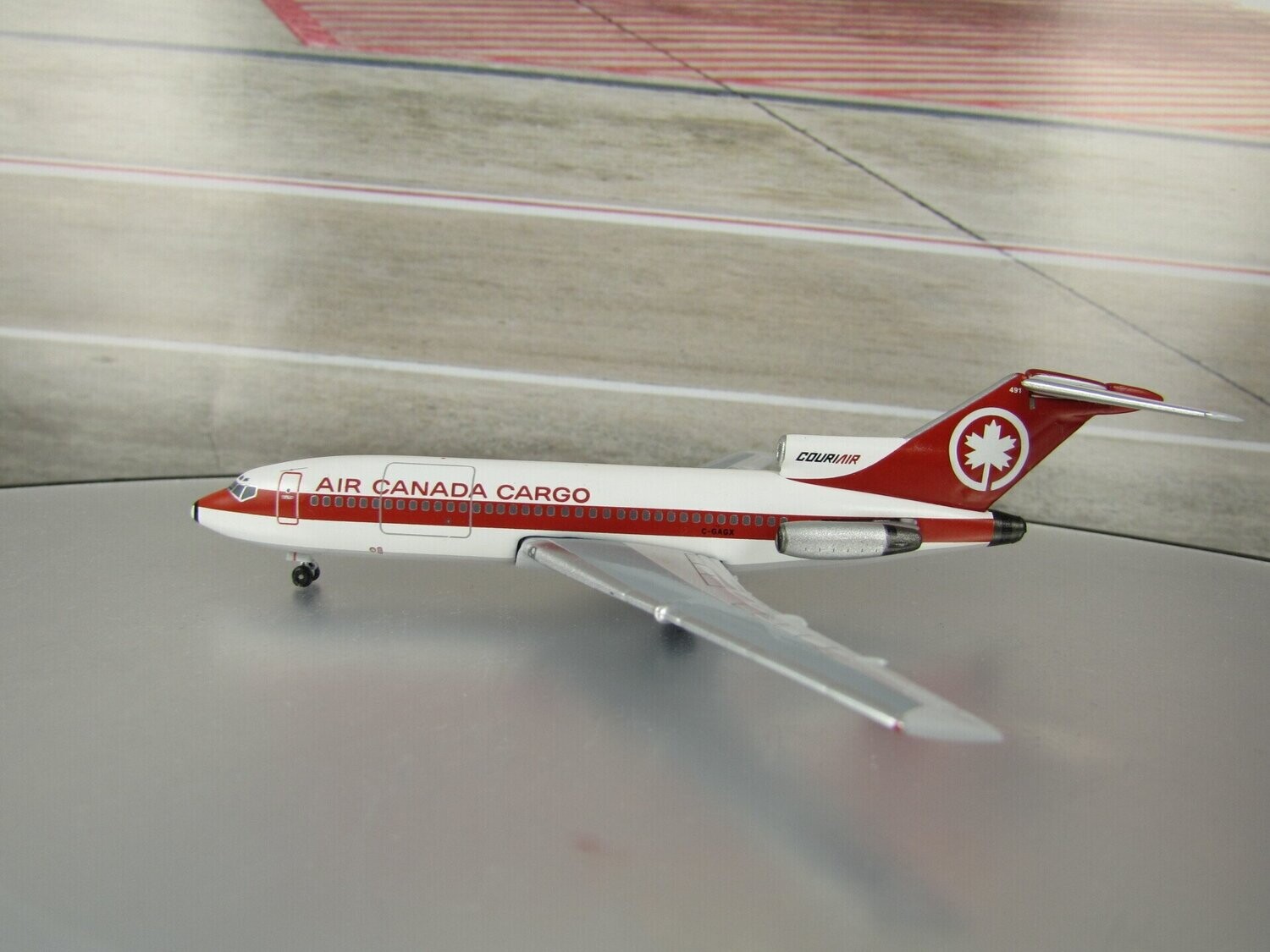 1/400 Air Canada Cargo 727-100 Old Livery Reg No. C-GAGX