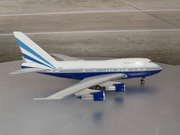 1/400 scale Las Vegas Sands 747SP Reg No.VP-BLK
