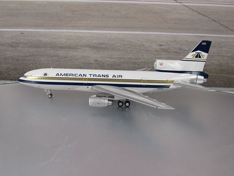 1/400 scale American Trans Air L1011 Reg No. N186AT