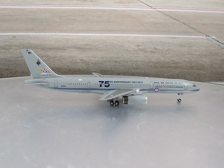 New Zealand Royal Air Force 757-200 75th Anniversary Livery