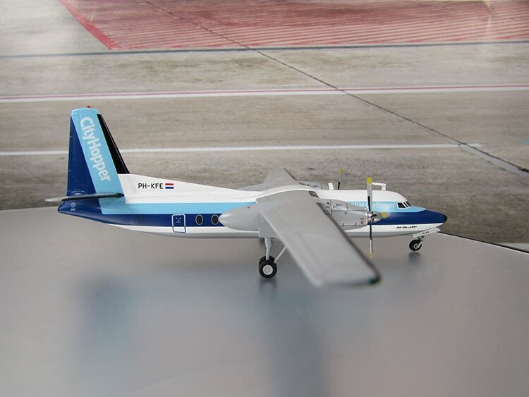 NLM Cityhopper F-27 1980's Livery