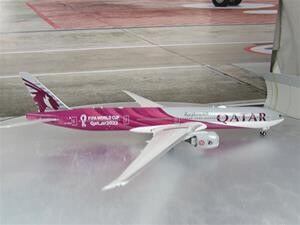 1/400 Qatar Airways 777-300ER Qatar FIFA World Cup 2022 Livery Reg A7-BEB