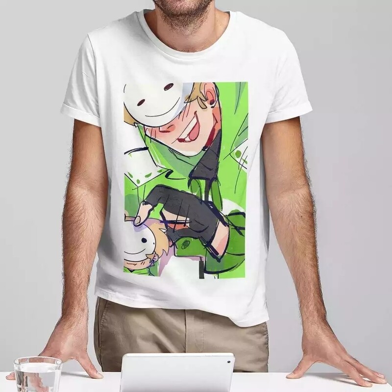 Dream T-shirt &quot;Dream Smp Poker face&quot; T-shirt